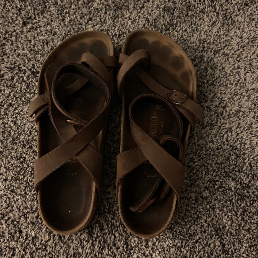 Yara Birkenstocks Strappy Sandals
